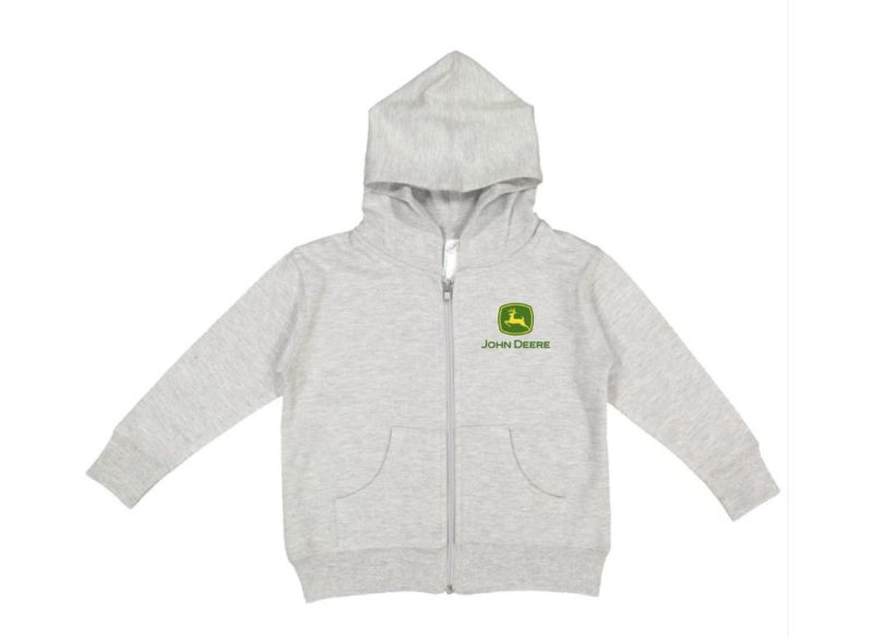 grijze jacket met zip