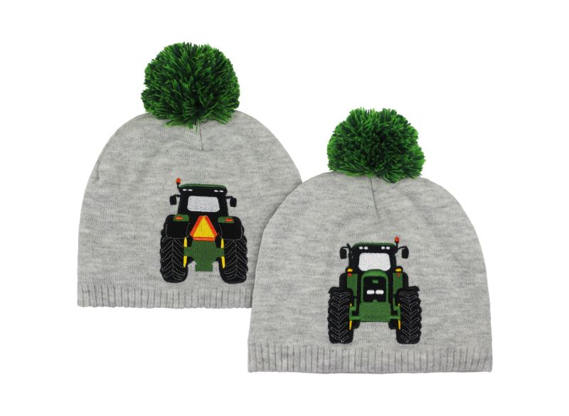 muts lichtgrijs met tractor